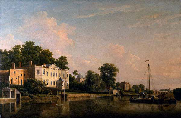 A View of Alexander Pope's Villa-Twickenham